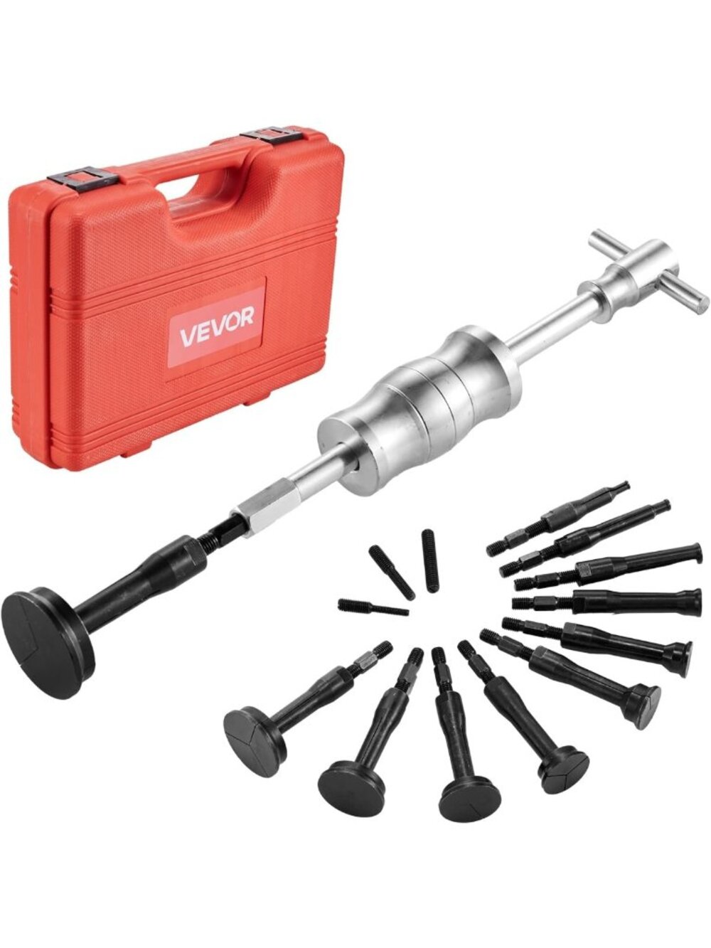 16-in-1 Inner Bearing Puller Set - Slide Hammer Tool Kit for Easy Bearing
